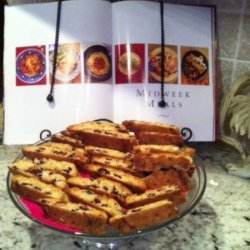 Dried Cranberry and White Chocolate Biscotti