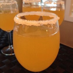 Passion-Fruit Champagne Cocktail