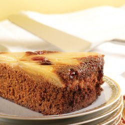 Pear Gingerbread Upside-Down Cakes