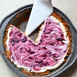 Blueberry Ice Cream Pie