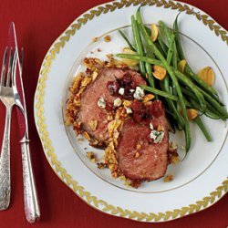 Herb-and-Potato Chip-Crusted Beef Tenderloin