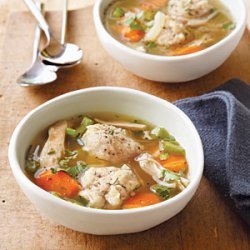Chicken-Matzo Ball Soup