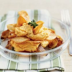 Sweet Potato-Chèvre Napoleons