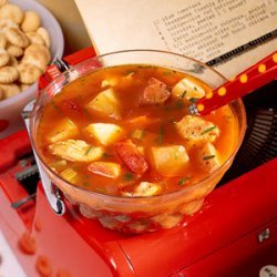 Chicken-and-Roasted Vegetable Chowder