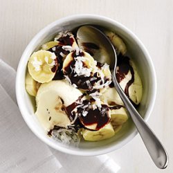 Chocolate-Banana Sundae