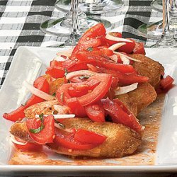 Grilled Tomato Bruschetta