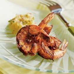 Caribbean-spiced Shrimp with Pineapple Salsa