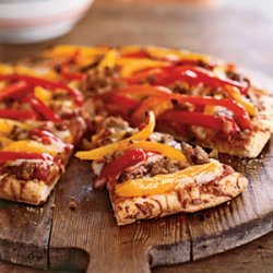 Sausage and Pepper Pizza