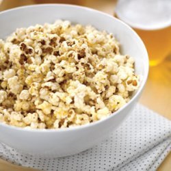 Popcorn with Brown Butter and Parmesan
