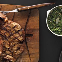 Grilled Steak With Caper Sauce