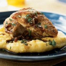 Sauteed Chicken Breasts with Balsamic Vinegar Pan Sauce