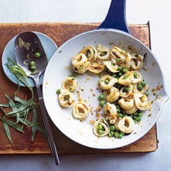 Tortellini with Peas and Tarragon