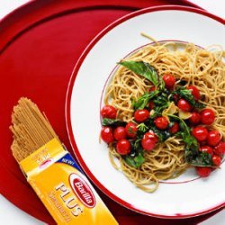 Pasta with Warm Tomatoes and Basil
