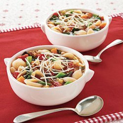 Hearty Minestrone with Shells
