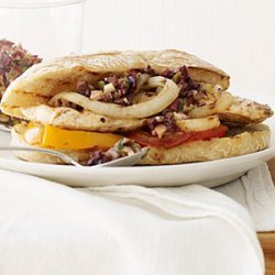 Grilled Chicken, Tomato and Onion Sandwiches
