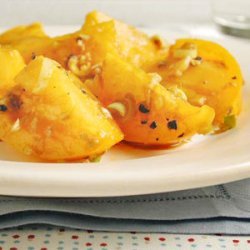 Yellow Tomatoes in Spiced Balsamic Vinaigrette