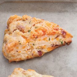 Bacon, Cheddar, and Chive Scones