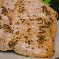 Maple Mustard Glazed Salmon