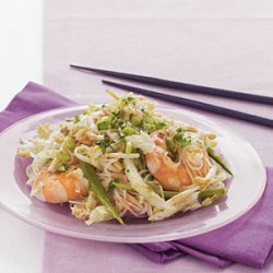 Shrimp and Noodle Salad with Asian Vinaigrette Dressing