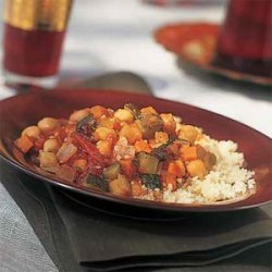 Moroccan Chickpea-and-Vegetable Stew