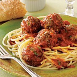 Spaghetti and Easy Meatballs
