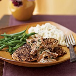 Porcini-Dusted Chicken Scaloppine