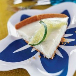 White Chocolate-Key Lime Pie