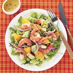 Shrimp, Avocado and Orange Salad