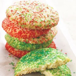 Big Crunchy Sugar Cookies