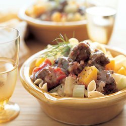 Pork Stew with Fennel and Butternut Squash