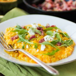 Risotto with Squash and Pancetta