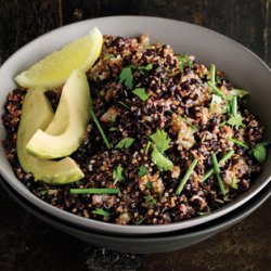 Cumin-Scented Quinoa and Black Rice
