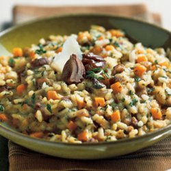 Chestnut Risotto with Butternut Squash