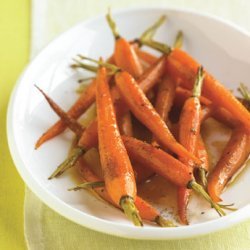 Orange-Roasted Baby Carrots with Honey