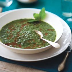 Spinach and Mint Soup