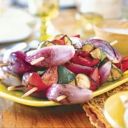 Grilled Vegetables with Mint Raita