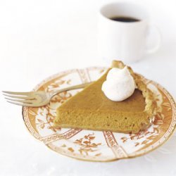 Pumpkin Pie with Spiced Whipped Cream