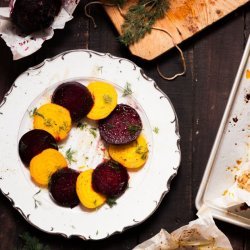 Roasted Beets with Dill