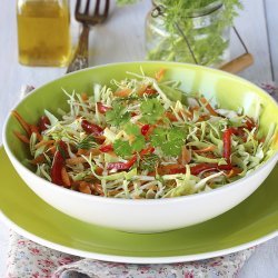Spicy Coleslaw with Cumin-Lime Dressing