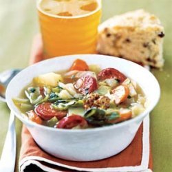 Sausage and Cabbage Soup