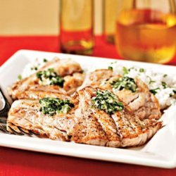 Broiled Red Snapper with Ginger-Lime Butter
