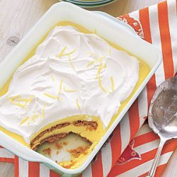 Lemon-Graham Icebox Cake