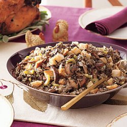 Slow-Cooker Wild Rice and Mushroom Stuffing