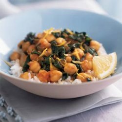Chickpeas with Spinach