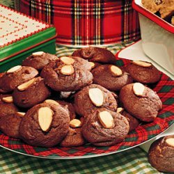 Chocolate-Almond Cookies
