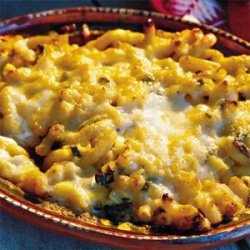 Mac and Texas Cheeses With Roasted Chiles