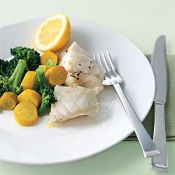 Steamed Fish and Vegetables