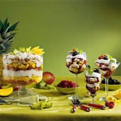 Tropical Rum Trifle