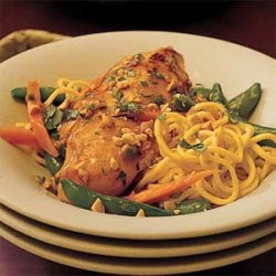 Gingered Chicken with Noodles