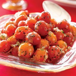 Cherry Tomatoes with Parsley
